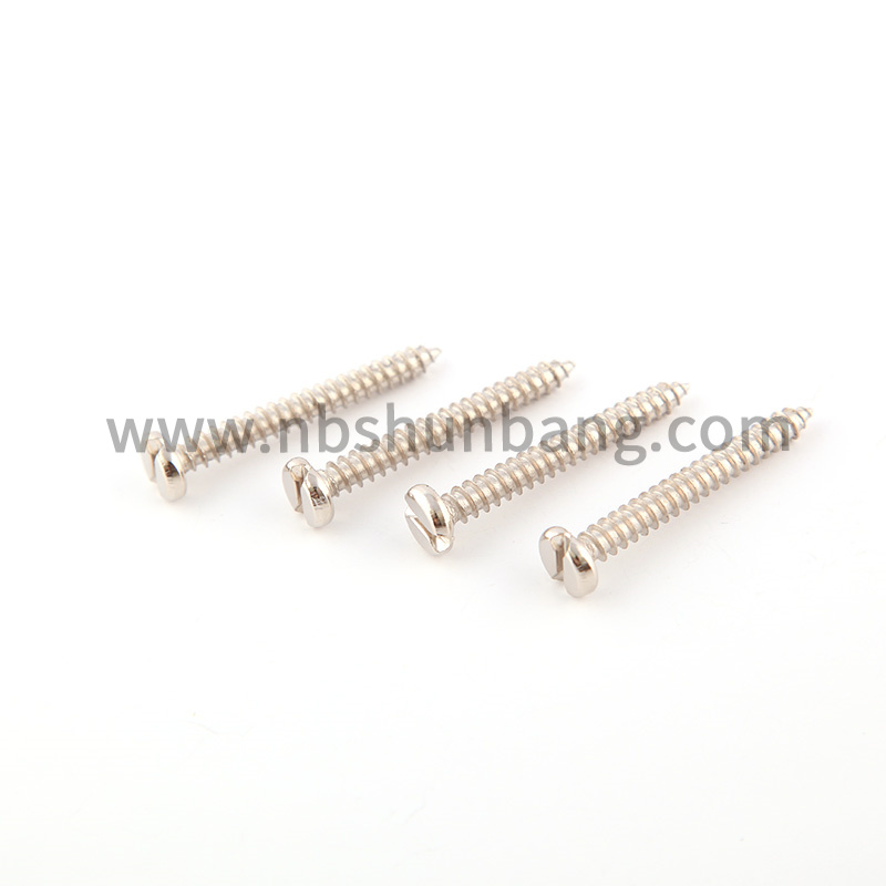 ROUND SLOT HEAD SELF TAPPING SCREW